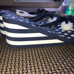 Wedge Sandal Polka Dots